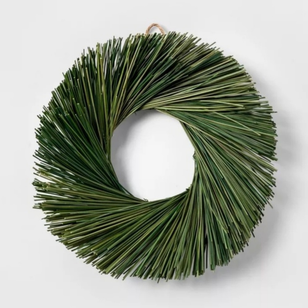 Rush Grass Mini Wreath